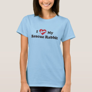 Utslagsplats för räddingkaninRinger T-shirt