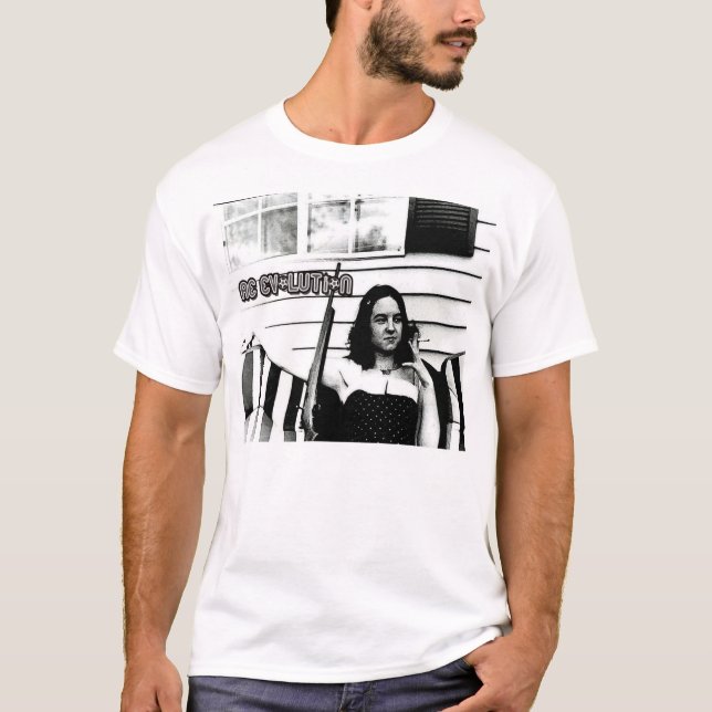 Utslagsplats för RE--EVOLUTIONvitsopor T-shirt (Framsida)