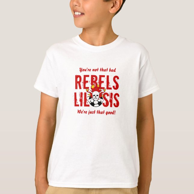 Utslagsplats för rebellLil syrran T Shirt (Framsida)