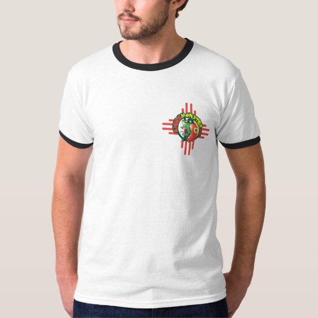 Utslagsplats för Ringer Chile för gigantisk T Shirt (Framsida)