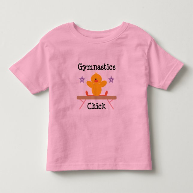 Utslagsplats för Ringer för gymnastikchicksmåbarn T Shirt (Framsida)