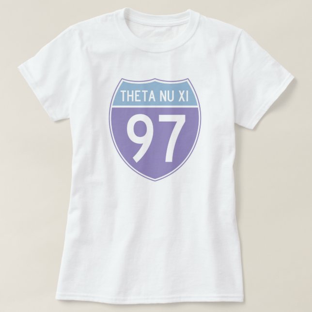 Utslagsplats för rutt 97 t-shirt (Design framsida)