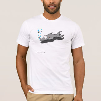 Utslagsplats för sammetGang® Sharky officiell T Shirt