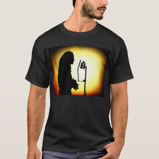 Utslagsplats för Silhouette för bås för T-shirt