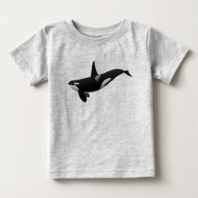 Utslagsplats för simningOrcababy Tee Shirt (Framsida)