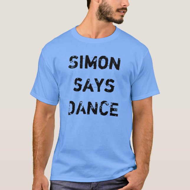 Utslagsplats för Simon något att sägadans Tee Shirt (Framsida)