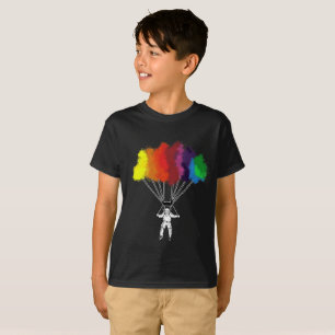 Utslagsplats för skydiver Watecolor för skydive T Shirt