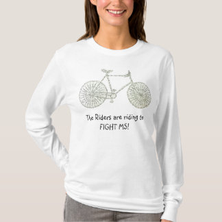 Utslagsplats för slagsmålms-cykel t-shirt