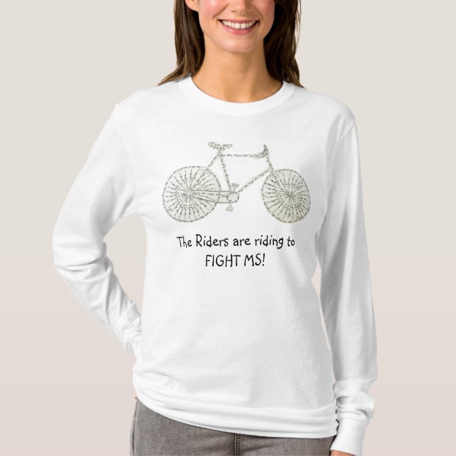 Utslagsplats för slagsmålms-cykel t-shirt (Framsida)
