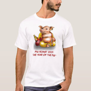 UTSLAGSPLATS FÖR SLÄTT FÖR GRISSTEK 2007 T SHIRT