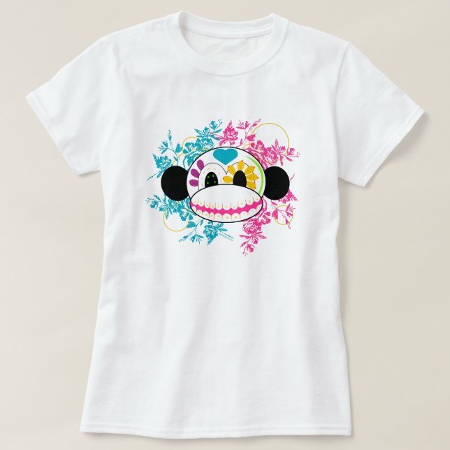 Utslagsplats för sockerskalleapa t shirt (Design framsida)