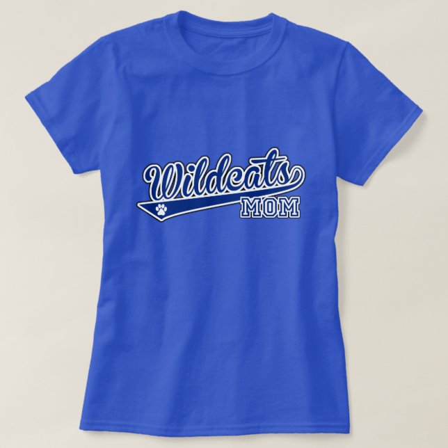 Utslagsplats för SS för MAMMAvildkattnedslag Tee Shirt (Design framsida)