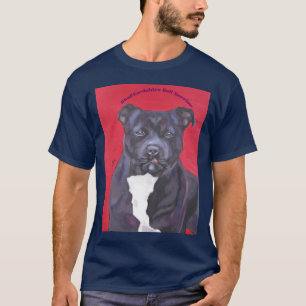 Utslagsplats för Staffordshire tjurTerrier T-shirt
