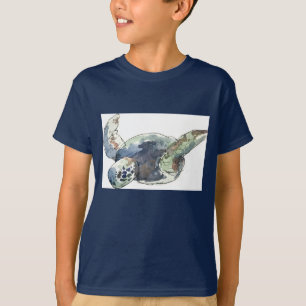 Utslagsplats för strand för hav för t shirt