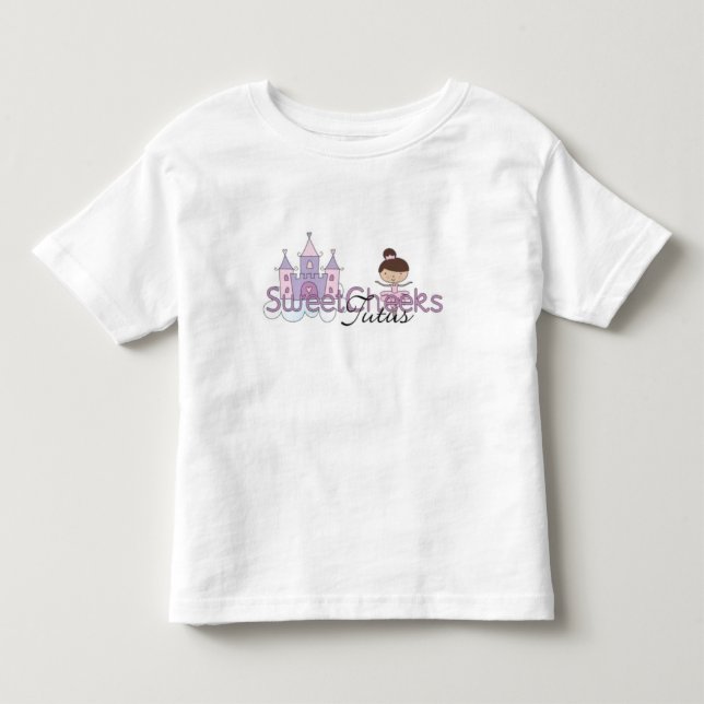 Utslagsplats för SweetCheeks Tutusbarn Tee Shirt (Framsida)