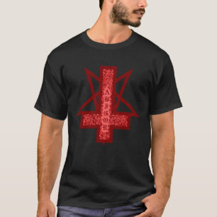 Utslagsplats för symbol för röd sammetAbigor demon T Shirt