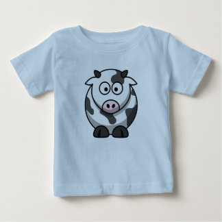 Utslagsplats för tecknadkobaby t shirt