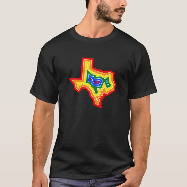 Utslagsplats för Texas pridebristning (#TBD) T Shirt (Framsida)