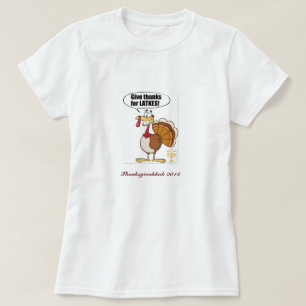 Utslagsplats för Thanksgivukkah T-shirt