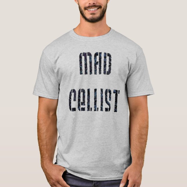 Utslagsplats "för tokig Cellist" Tee (Framsida)