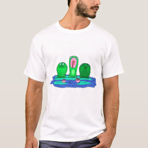 Utslagsplats för tre grodor t-shirt