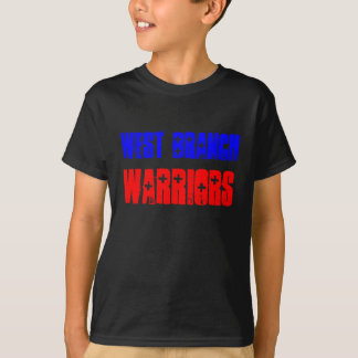 Utslagsplats för ungdom för västergrenkrigare t-shirt