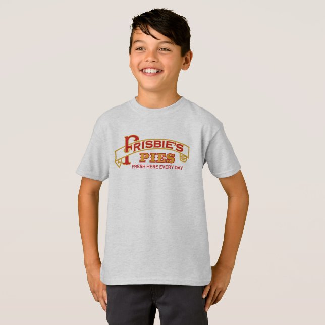 Utslagsplats för ungeFrisbie pajer Tee Shirt (Hel framsida)