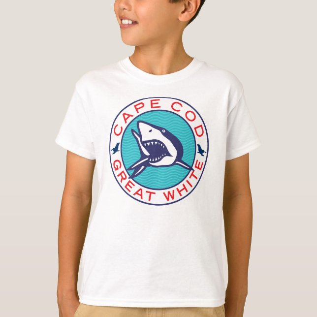 Utslagsplats för vit för uddtorsk underbar tee shirt (Framsida)