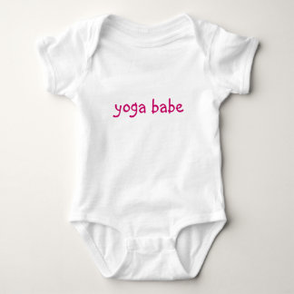 Utslagsplats "för YogaBabe" baby Tee