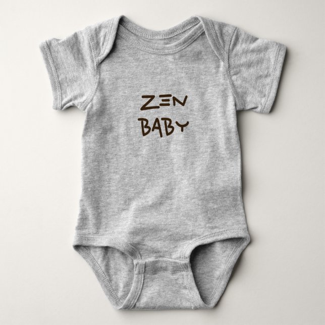 Utslagsplats för ZenbabyRomper T-shirt (Framsida)