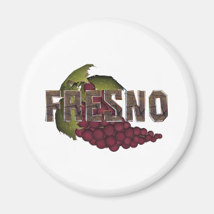 UTSLAGSPLATS Fresno Magnet
