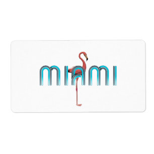UTSLAGSPLATS Miami Fraktsedel
