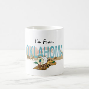 UTSLAGSPLATS mig förmiddag från Oklahoma Kaffemugg