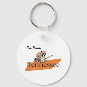 UTSLAGSPLATS mig förmiddag från Tennessee Nyckelring