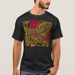 Utslagsplats mörka Wang Wang T-shirt