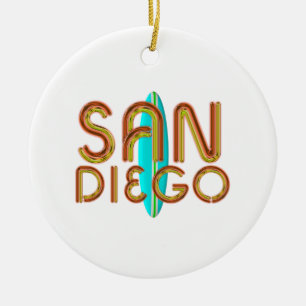 UTSLAGSPLATS San Diego Julgransprydnad Keramik