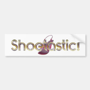 UTSLAGSPLATS Shoetastic Bildekal