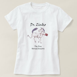 Utslagsplats-Skjorta för Dr. Zinko Zinc-Horned T-shirt