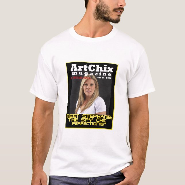 Utslagsplats-Skjorta för Stephanie spionchic T-shirt (Framsida)