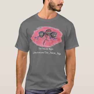 Utslagsplatsen för SharpieNinjas logotyp Tee Shirt