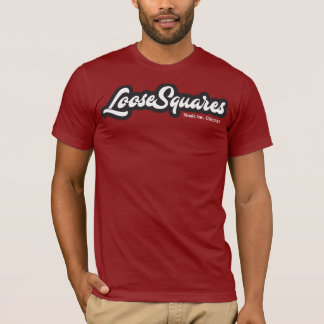 utslagsplatser för looseSquaresvitlogotyp Tee Shirt