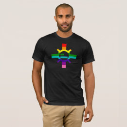 Utslagsplatser för pride för Sparko solregnbåge T Shirt