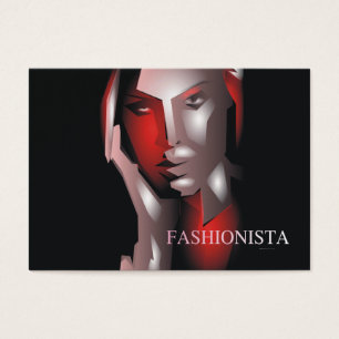 UTSLAGSPLATSFashionista Visitkort