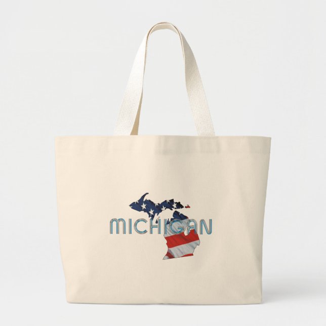 UTSLAGSPLATSMichigan patriot Jumbo Tygkasse (Framsidan)