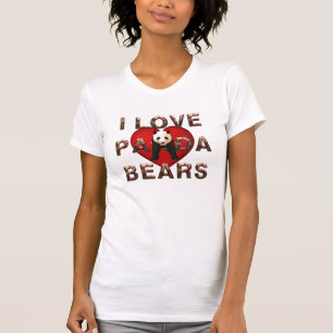UTSLAGSPLATSPandabjörnar Tee Shirt