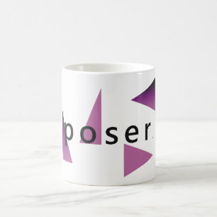 UTSLAGSPLATSPoser Kaffemugg