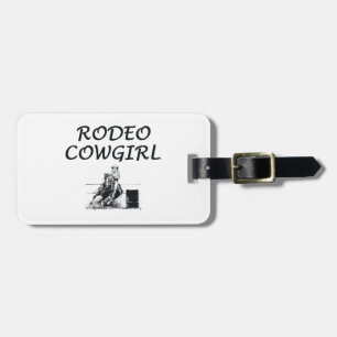 UTSLAGSPLATSRodeoCowgirl Bagagebricka