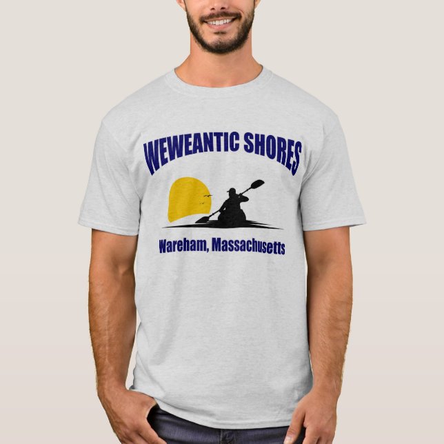 utslagsplatsskjorta av den weweantic floden i tee shirt (Framsida)