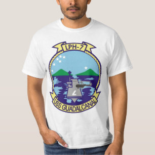 Utslagsplatsskjorta för USS Guadalcanal Tee
