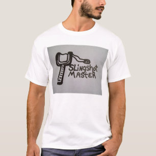 Utslagsplatsskjorta med slingshotdesign: LEDAR- T Shirt